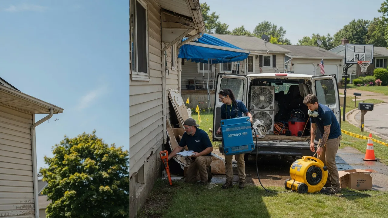 Ceiling Leak Cleanup in Newton Falls, NY near me