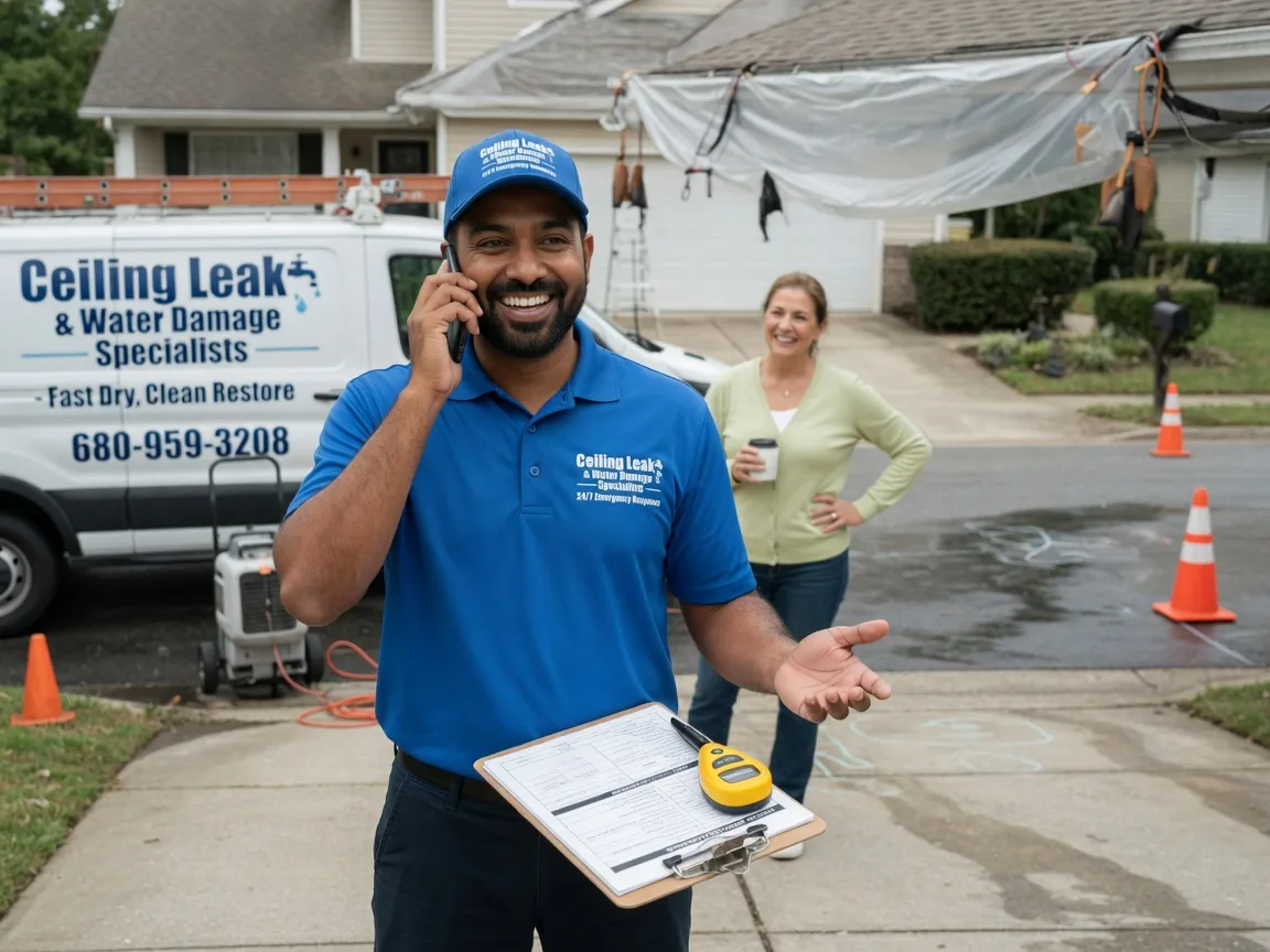 Ceiling Leak Cleanup Newton Falls, NY FAQs